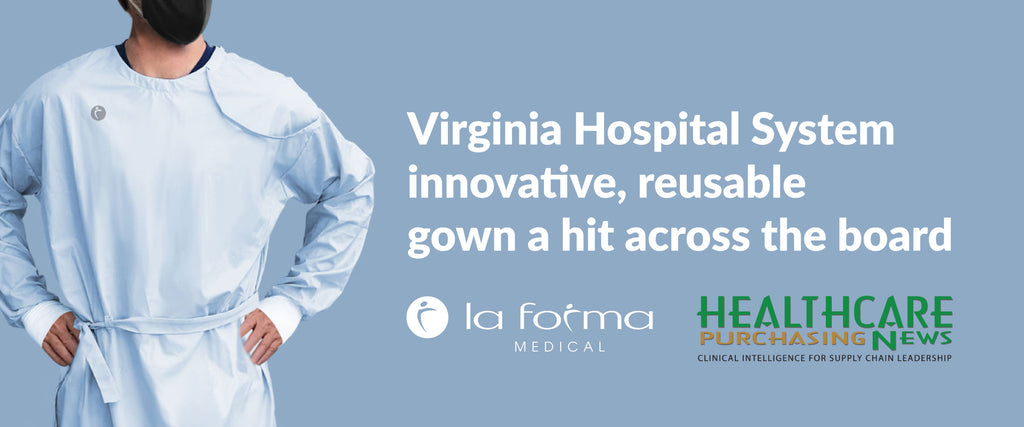 Virginia Hospital System innovative, reusable gown a hit across the board